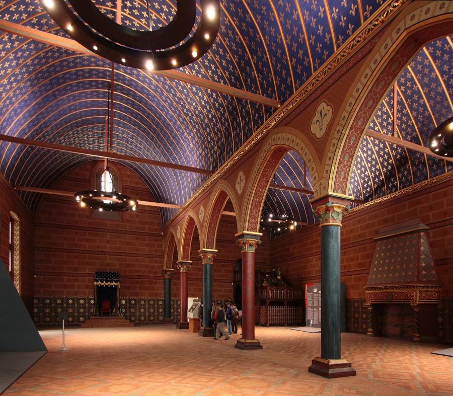 Salle dite des États, au château de Blois, où les États généraux se réunirent en 1576 et 1588.