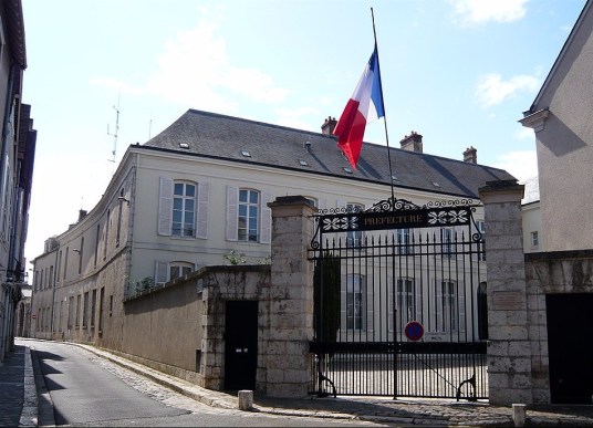 Préfecture d'Eure-et-Loir, Hôtel des Ligneris (1795), Chartres (France)