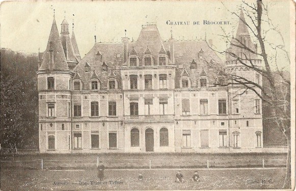 Le château de Brocourt après 1850