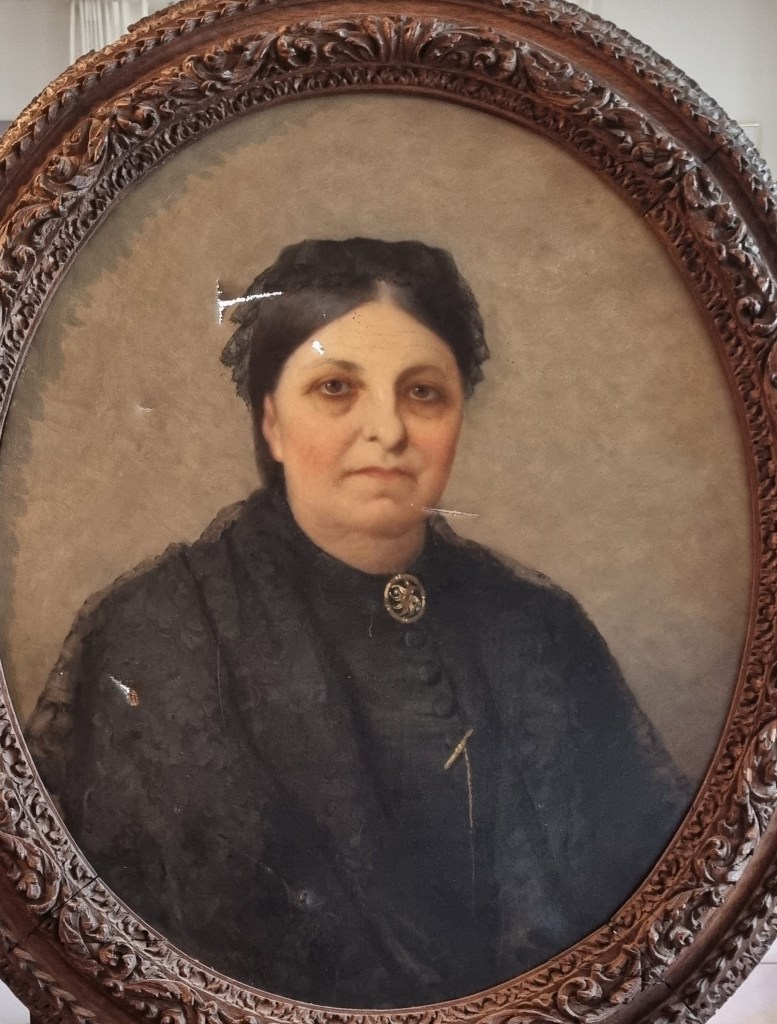 Portrait de Claire-Armande des Ligneris, comtesse de Valanglart (collection particulière, avec mes remerciements)